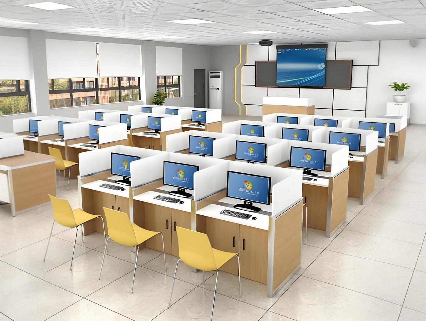 在普通話語音實(shí)訓(xùn)室中精進(jìn)普通話水平